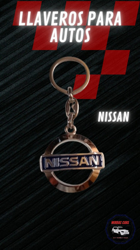 Llavero Para Auto Modelo Nissan