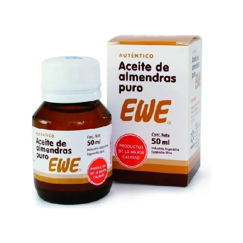 Aceite De Almendras Puro Ewe X 50 Ml Original