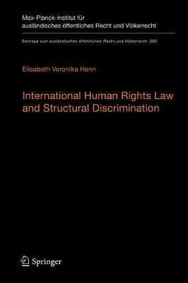 Libro International Human Rights Law And Structural Discr...