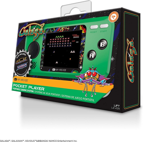 Imagen 1 de 7 de Consola My Arcade Retro Nueva Galaga-galaxian-xevius Oficial