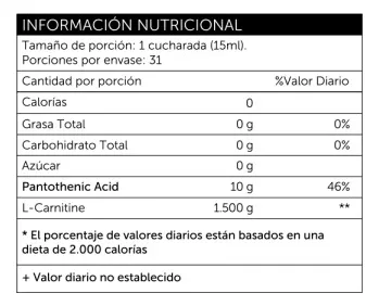 2 Frascos Lcarnitine 1500 31 Servicios - Prosupps