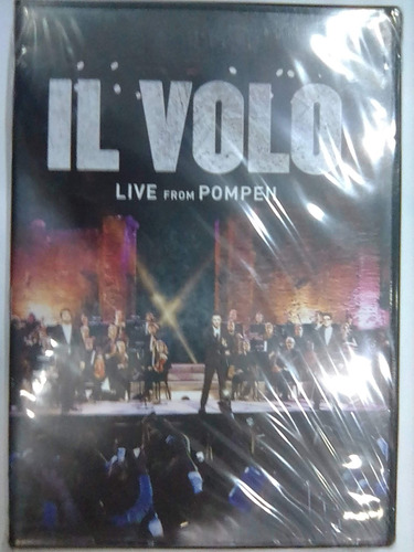 Il Volo. Live From Pompeii. Dvd Org Nuevo. Qqg. Ag. Pb