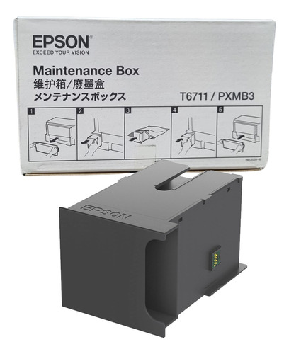 Caja Mantenimiento Para Epson Wf-7610 Wf-7620 Wf-3520 L1455