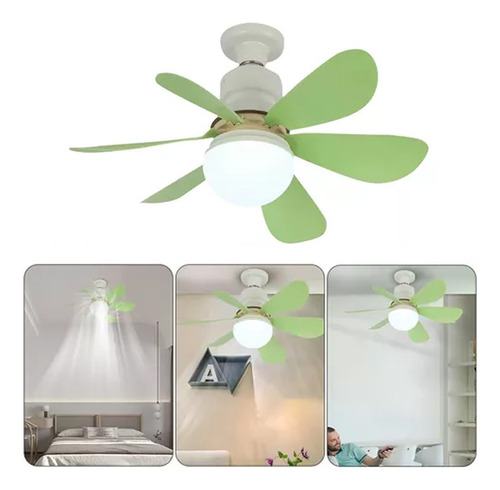 Lustre Quarto Dourado De Ventilador De Teto Com Controle