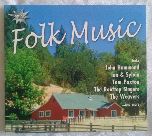 Cd John Hammond,judy Collins,tom Paxton E Outros: Folk Music