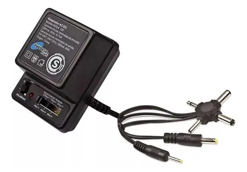 comprar Fuente Multivoltaje Regulada 3v A 12v 500mah 6 Fichas 6w