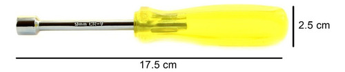 Desarmador De Caja 9mm Urrea 9209m Longitud 18cm 32817020