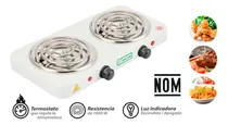 Comprar Parrilla Eléctrica 2 Quemadores Con Termostato De  5 Niveles