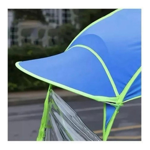 Toldo Cubresol Para Motoneta Rosa Poteccion Sol Lluvia