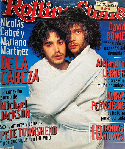 Rolling Stone Nº 54, 2002, Alejandro Lerner, Ex8