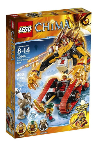 Lego 70144-legends Of Chima-laval's Fire-450 Piezas 