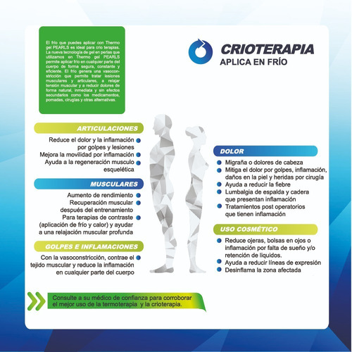 Imagen 2 de 5 de Compresa Antifaz De Gel Thermo Gel