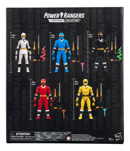 Power Rangers Lightning Collection 5-pack Alien Rangers Of A