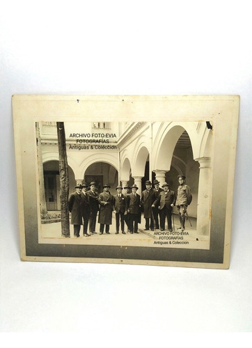  Foto Antigua Original De Época Militares 1910 Ca