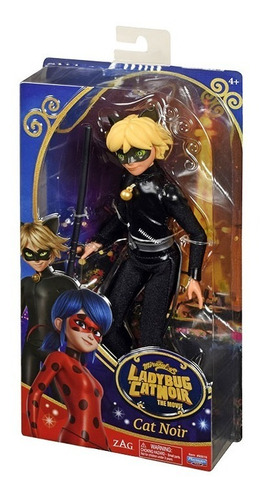 Muñeca Miraculous Ladybug The Movie Catnoir Orig Lelab