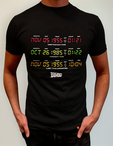 Remera Eikeel - Back To The Future