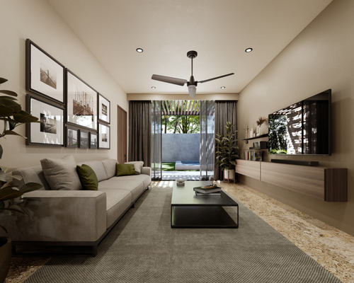Casa(sedona) En Venta En Zenara, Privada Xcanatun, Gran San Pedro Cholul