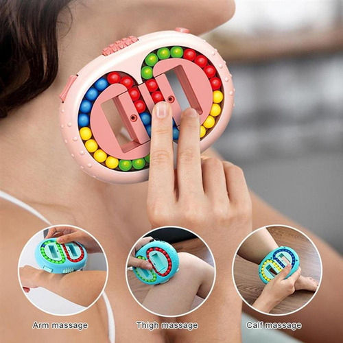 Bean Cube Toys 3d Puzzles Small Beads Cube Toy Regalos Rosa