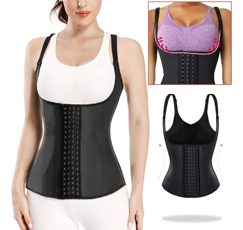 Faja Corset 25 Huesos | Waist Trainer Latex Chaleco