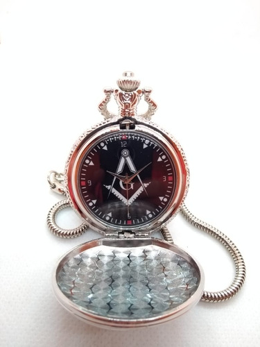 Relógio De Bolso Personalizado Maçonaria Maçon - Cod.mçrp027