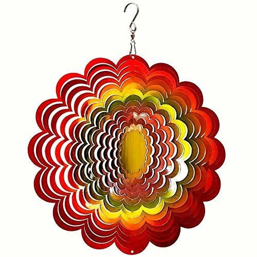 Fonmy Spinner Viento Acampar Metal 3d Para Colgar Jardin 12