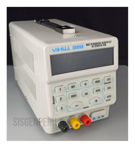 Imagen 2 de 9 de Fuente De Alimentación 3005d Yihua 5a (5-digitos)