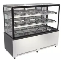 Comprar Vitrina Venâncio refrigerada por aire forzado 1500 Prime Style, vidrio recto, 220 V