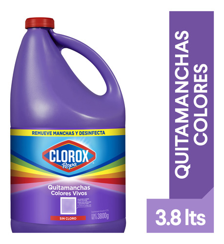 Quitamanchas Clorox Colores Vivos 3800 Gr