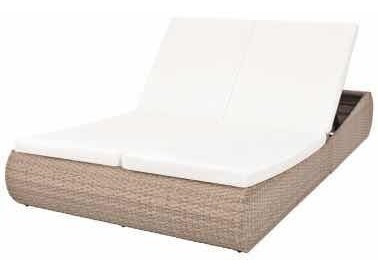 Camastro Doble Beige Rattan