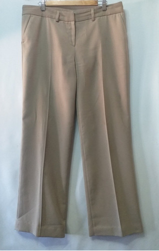 Pantalón Vestir Talle Xl/46 Limite Beige Anchos, Cataleya 