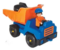 Comprar Camion Volcador Con Muñeco Articulado Linea Chics Antex 
