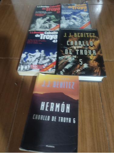 Libros Caballo De Troya De J.j Benítez, 2,3,4,5,y6