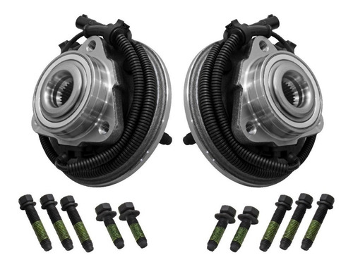 Kit 2 Maza Rueda Del Pil Cop Mountaineer 4x4 2002-2005 Abs