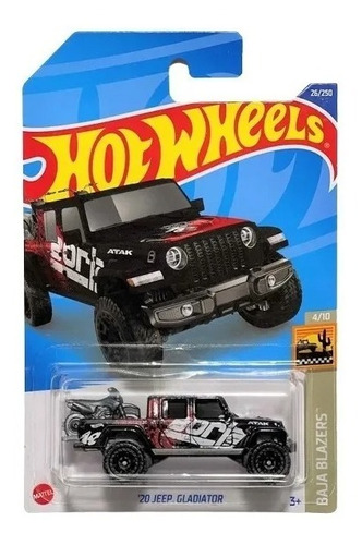 Hot Wheels 20 Jeep Gladiator Borla Hw Baja Blazers Año 2021