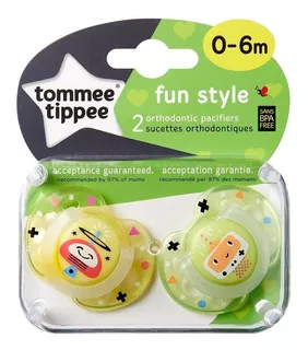 Chupetes Fun Style 0-6 Meses Tommee Tippee