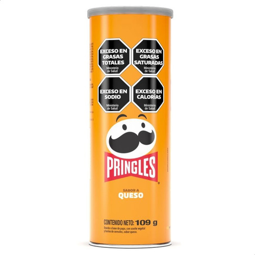 Papas Pringles Cheddar X 109g