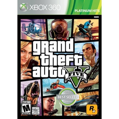Grand Theft Auto V Xbox 360 Físico Sellado