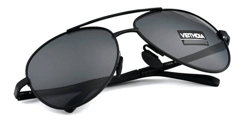 Gafas Lentes Sol Piloto Polarizados Veithdia 1306 Negro