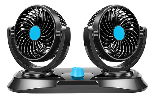 Ventilador S De Doble Cabezal Que Ahorra Energía Para Coche,