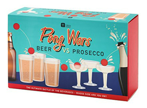 Juego Bebidas Pong Wars Para Fiestas.