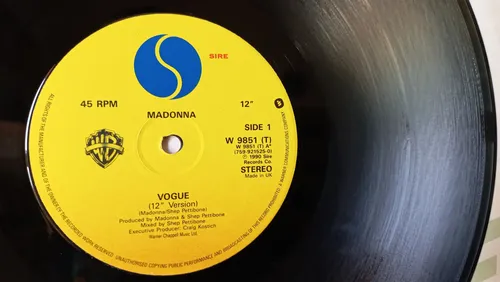 Lp Madonna - Vogue - Single 12'' Vinil Importado | Parcelamento