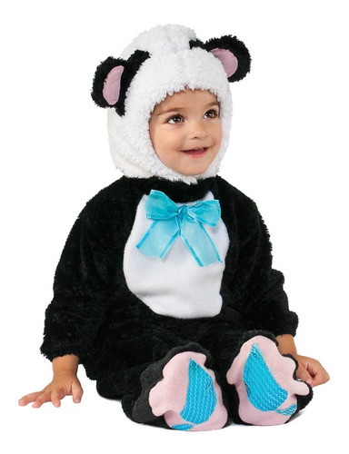 Disfraz Para Niño Bebé Oso Panda Talla 6-12 Halloween 