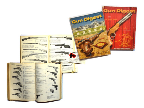 Catalogos De Armas De Fuego Antiguas Gun Digest 1959 Y 1960