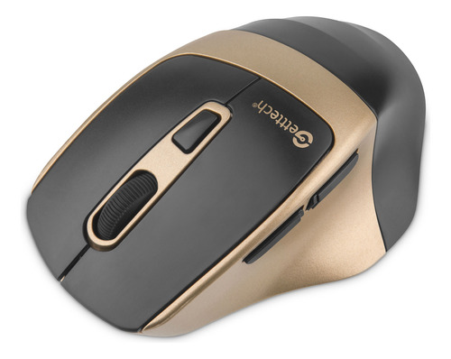 Mouse Ergonómico Getttech 1600dpi Óptico Bluetooth 2.4g