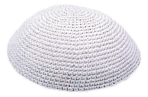 Kippah Judía Kippah Kipa Juda Blanca Hecha A Mano Para Todos