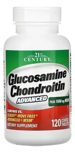 Glucosamina Chondroitina Advanced Msm 1500mg 120cpst Eua