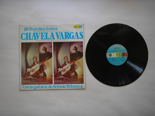 Lp Vinilo Chavela Vargas 16 Grandes Exitos Ed Colombia 1990