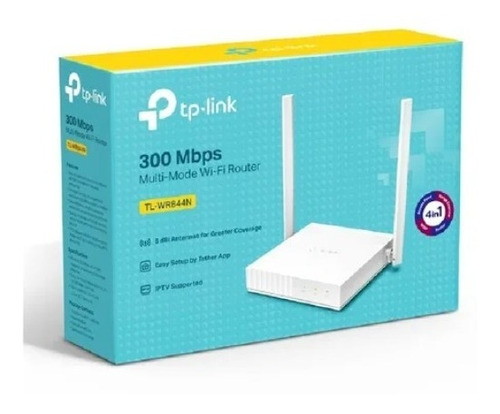 Router Tp-link Tl-wr840n Inalambrico 300mbps Wifi Red Xtc