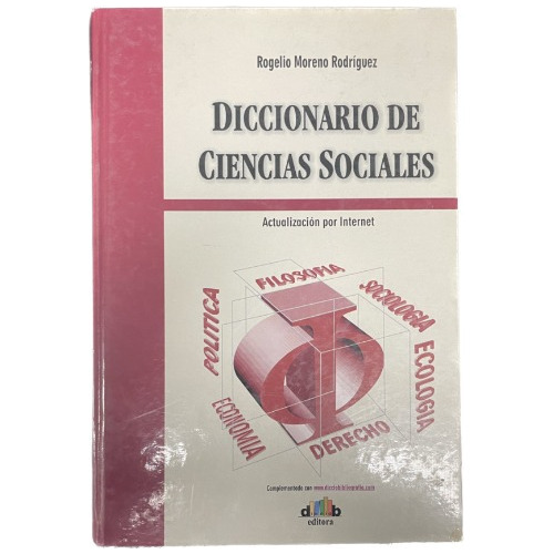 Diccionario De Ciencias Sociales A/f - R.m Rodriguez - Usa 