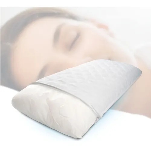 Almohada Larga Ultrasonido Fibra Silicon Con Protector 50x90